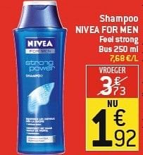 Promoties Shampoo nivea for men - Nivea - Geldig van 06/02/2013 tot 12/02/2013 bij Match Food & More