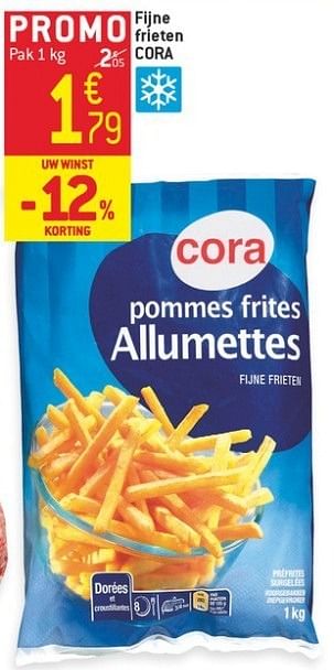 Promoties Fijne frieten cora - Cora - Geldig van 06/02/2013 tot 12/02/2013 bij Match