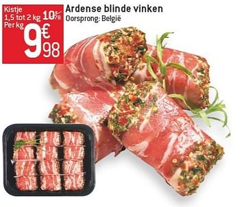 Promoties Ardense blinde vinken - Huismerk - Match - Geldig van 06/02/2013 tot 12/02/2013 bij Match