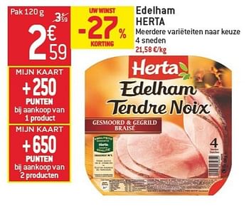 Promoties Edelham herta - Herta - Geldig van 06/02/2013 tot 12/02/2013 bij Match