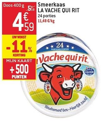 Promoties Smeerkaas la vache qui rit - La Vache Qui Rit - Geldig van 06/02/2013 tot 12/02/2013 bij Match