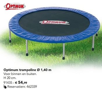 Promoties Optimum trampoline - Optimum - Geldig van 07/02/2013 tot 17/08/2013 bij Dreamland