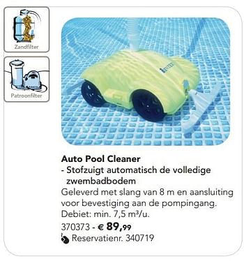 Promoties Auto pool cleaner - Huismerk - Dreamland - Geldig van 07/02/2013 tot 17/08/2013 bij Dreamland