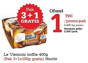 Promoties Le viennois koffie nestlé - Nestlé - Geldig van 07/02/2013 tot 13/02/2013 bij Red Market