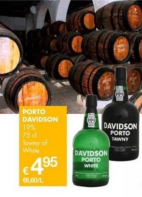 Promoties Porto davidson - Davidson - Geldig van 08/02/2013 tot 21/02/2013 bij Cobeli