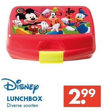Promoties Lunchbox - Disney - Geldig van 09/02/2013 tot 23/02/2013 bij Zeeman