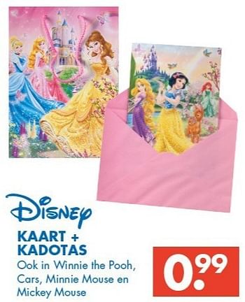 Promoties Kaart + kadotas - Disney - Geldig van 09/02/2013 tot 23/02/2013 bij Zeeman