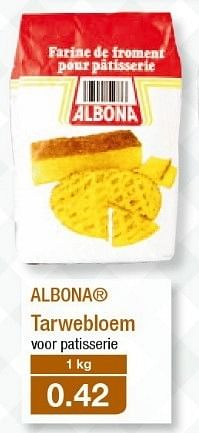 Promoties Albona tarwebloem - ALBONA - Geldig van 13/02/2013 tot 19/02/2013 bij Aldi