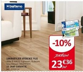 Promoties Laminaatvloer xperience plus - Balterio - Geldig van 25/02/2013 tot 23/03/2013 bij Home Market