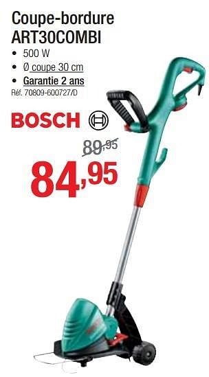 Promotions Coupe-bordure art30combi - Bosch - Valide de 25/02/2013 à 23/03/2013 chez Group Meno