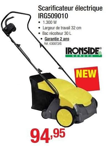 Promotions Scarifiateur électrique irg509010 - Ironside - Valide de 25/02/2013 à 23/03/2013 chez Group Meno