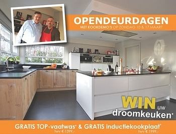 Promoties Win uw droomkeuken - Huismerk - Dovy Keukens - Geldig van 01/03/2013 tot 31/03/2013 bij Dovy Keukens