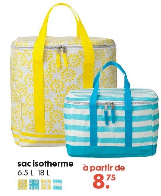 Hema best sale sac isotherme