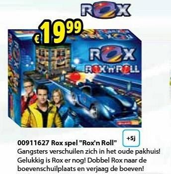 Promoties Rox spel rox`n roll - Studio 100 - Geldig van 11/03/2013 tot 14/04/2013 bij ToyChamp