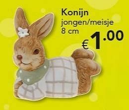 Promoties Konijn - Huismerk - Euroshop - Geldig van 14/03/2013 tot 14/04/2013 bij Euro Shop