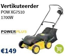 Promoties Powerplus vertikuteerder pow xg7510 - Powerplus - Geldig van 14/03/2013 tot 27/03/2013 bij Cevo Market