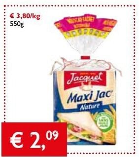Promoties Jacquet maxi jac - Jacquet - Geldig van 14/03/2013 tot 26/03/2013 bij Prima