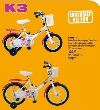 Studio K3 fiets - Promotie Fun