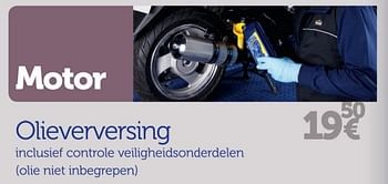 Promoties Olieverversing - Huismerk - Auto 5  - Geldig van 19/03/2013 tot 31/08/2013 bij Auto 5
