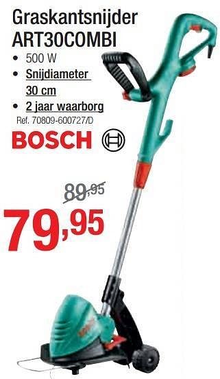 Promoties Bosch graskantsnijder art30combi - Bosch - Geldig van 25/03/2013 tot 20/04/2013 bij Group Meno