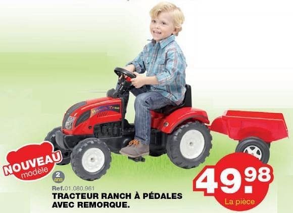 tracteur pedale maxi toys