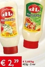 Promoties Mayonnaise - Devos Lemmens - Geldig van 28/03/2013 tot 09/04/2013 bij Prima