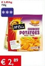 Promoties Crunchy potatoes - Mc Cain - Geldig van 28/03/2013 tot 09/04/2013 bij Prima