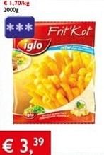 Promoties Fritkot - Iglo - Geldig van 28/03/2013 tot 09/04/2013 bij Prima