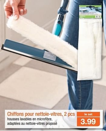 Promotions Chiffons pour nettoie-vitres, 2 pcs - Produit maison - Aldi - Valide de 03/04/2013 à 09/04/2013 chez Aldi