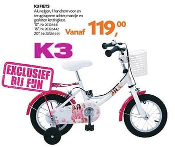 Studio K3 fiets - Promotie Fun