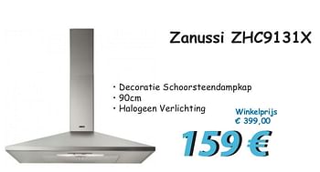 Promotions Zanussi zhc9131x - Zanussi - Valide de 24/04/2013 à 13/05/2013 chez Elektro Koning