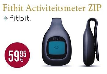 Promoties Fitbit activiteitsmeter zip - Fitbit - Geldig van 02/05/2013 tot 30/06/2013 bij Auva