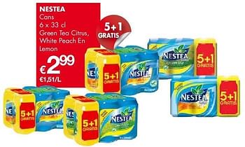 Promoties Nestea can - Nestea - Geldig van 03/05/2013 tot 16/05/2013 bij Cobeli