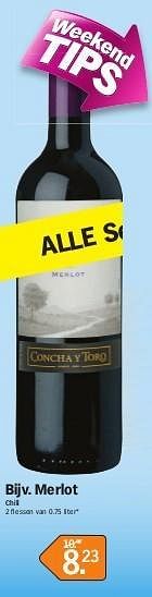 Promoties Merlot chili - Rode wijnen - Geldig van 13/05/2013 tot 20/05/2013 bij Albert Heijn
