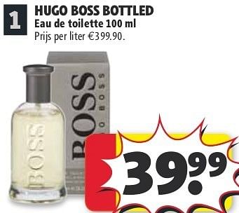 Promoties Hugo boss bottled eau de toilette - Hugo Boss - Geldig van 14/05/2013 tot 26/05/2013 bij Kruidvat