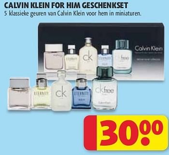 Promoties Calvin klein for him geschenkset - Calvin Klein - Geldig van 14/05/2013 tot 26/05/2013 bij Kruidvat