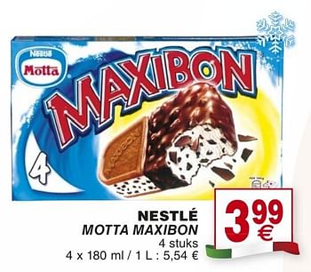hoop fenomeen hoop Nestlé Nestlé motta maxibon - Promotie bij Cora