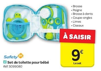 Safety 1st Set De Toilette Pour Bebe En Promotion Chez Carrefour