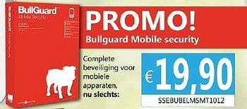 Promoties Bullguard mobile security - Bullguard - Geldig van 15/05/2013 tot 05/07/2013 bij Compudeals