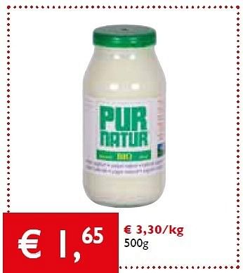 Promoties Pur natur yoghurt - Pur Natur - Geldig van 23/05/2013 tot 04/06/2013 bij Prima