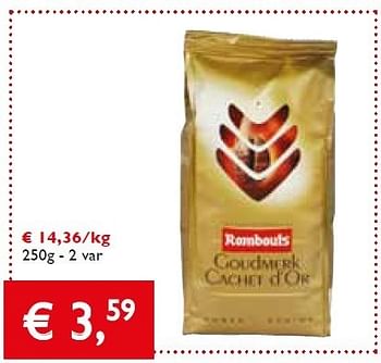 Promoties Rombouts koffie - Rombouts - Geldig van 23/05/2013 tot 04/06/2013 bij Prima
