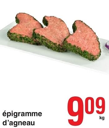 Produit Maison Spar Retail Epigramme D Agneau En Promotion Chez Spar Colruytgroup