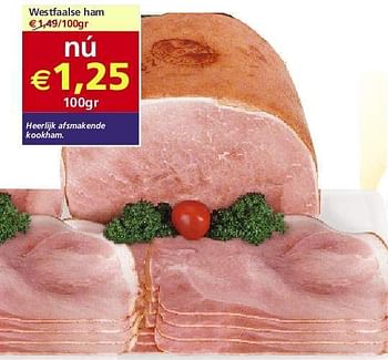 Promoties Westfaalse ham - Huismerk - Vleesmeesters - Geldig van 29/05/2013 tot 04/06/2013 bij Vleesmeesters