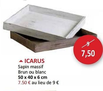 Promotions Carus sapin massif - Produit maison - Weba - Valide de 29/05/2013 à 27/06/2013 chez Weba