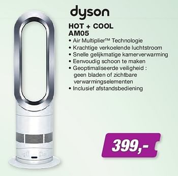Promoties Dyson hot + cool am05 - Dyson - Geldig van 01/06/2013 tot 30/06/2013 bij ElectronicPartner