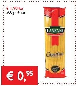 Promoties Capettini - Panzani - Geldig van 06/06/2013 tot 18/06/2013 bij Prima