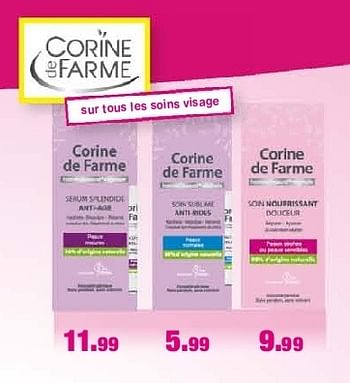 Promoties Serum selendide anti-age - Corine de farme - Geldig van 12/06/2013 tot 02/07/2013 bij DI