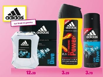 Promoties Extreme power - Adidas - Geldig van 12/06/2013 tot 02/07/2013 bij DI