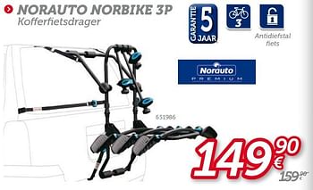 Promoties Norauto norbike 3p - Norauto - Geldig van 13/06/2013 tot 11/07/2013 bij Auto 5