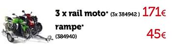Promotions 3x rail moto - Norauto - Valide de 13/06/2013 à 11/07/2013 chez Auto 5